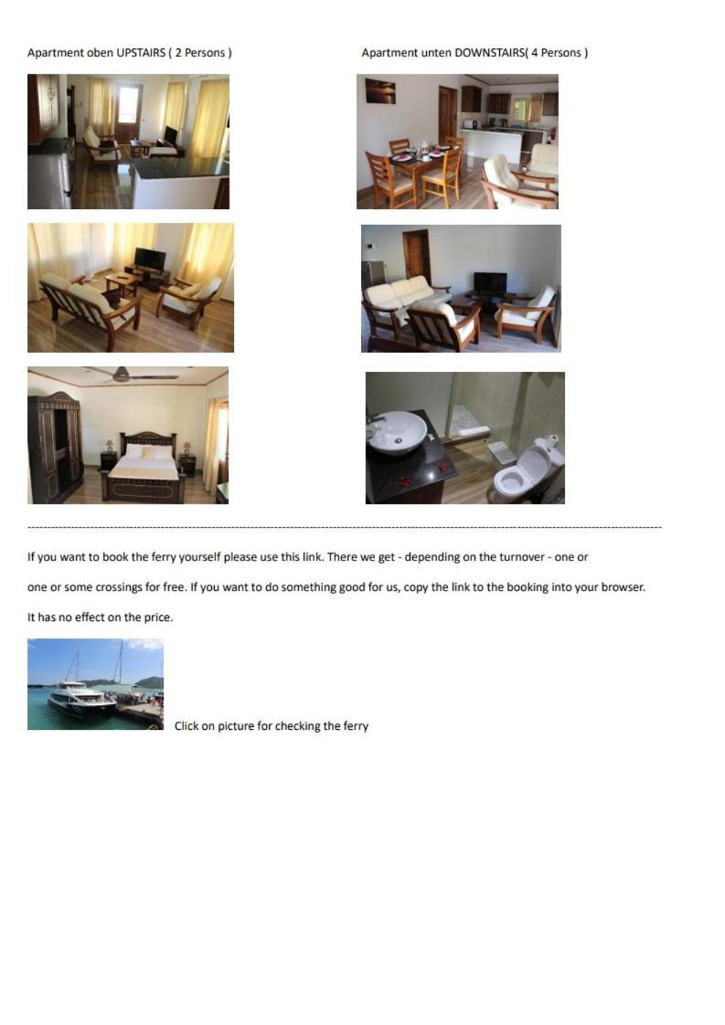Josies Cottage Beau Vallon  Luaran gambar