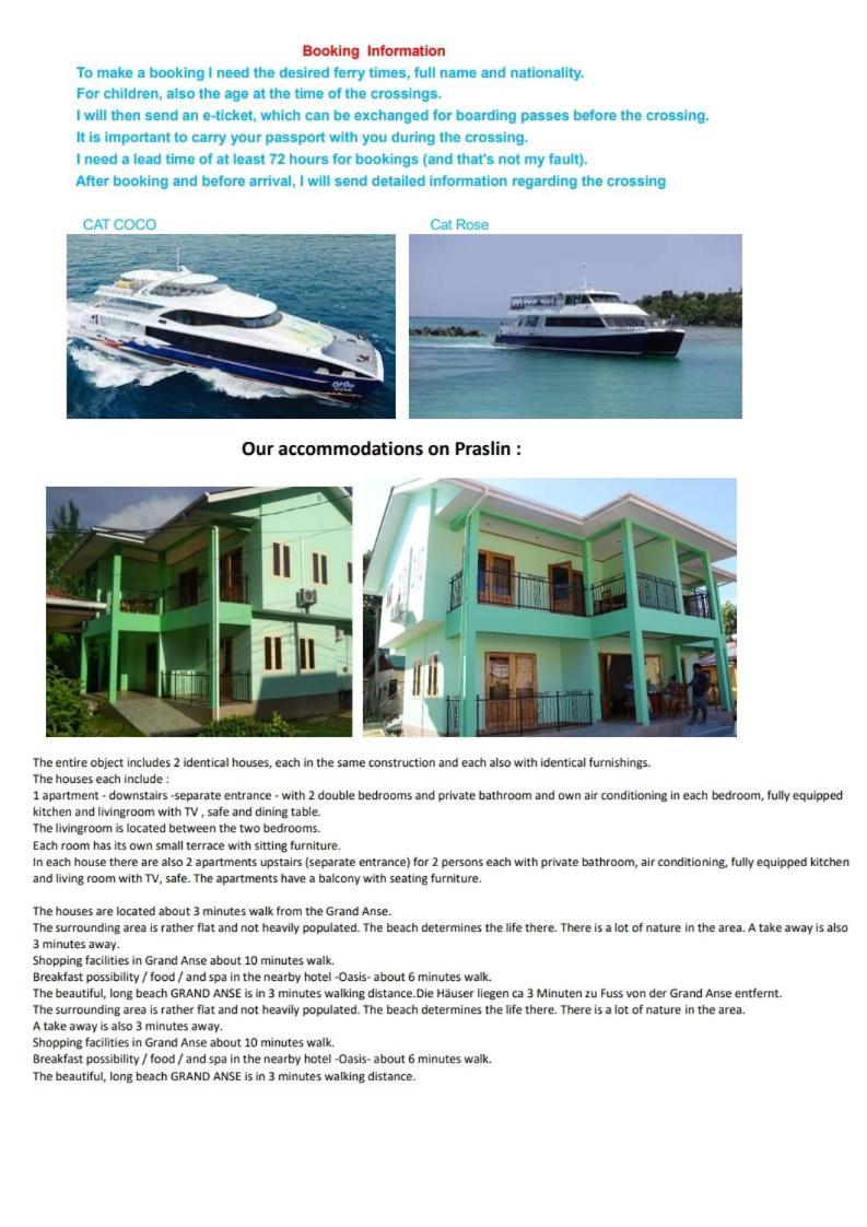 Josies Cottage Beau Vallon  Luaran gambar